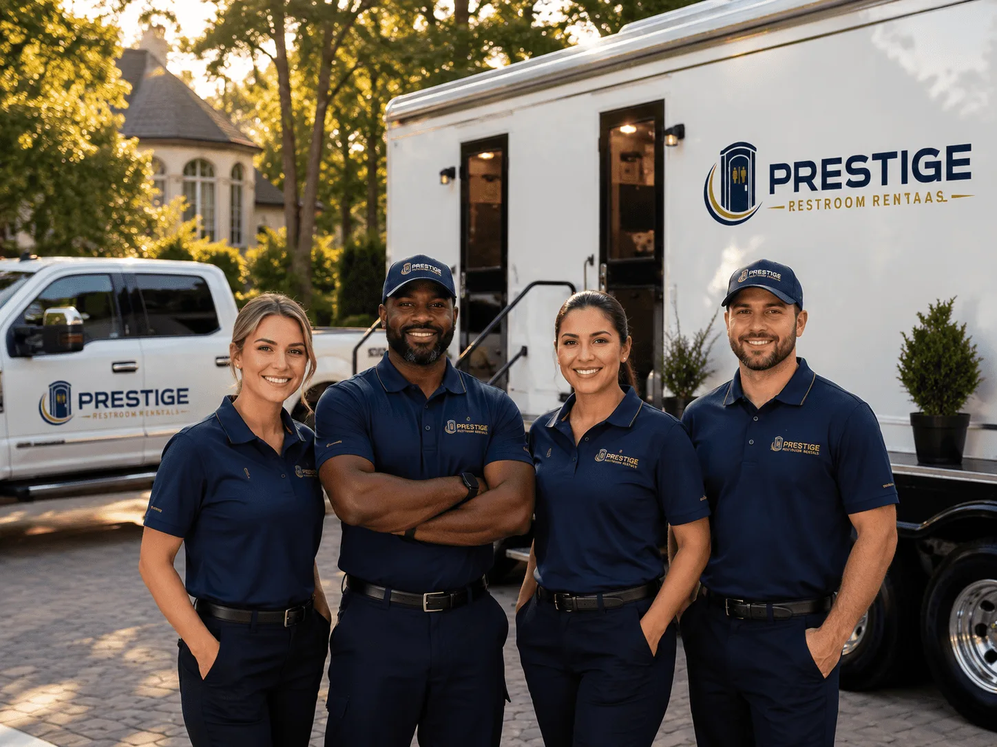 Trusted Luxury Portable Restrooms company in Lawn, TX